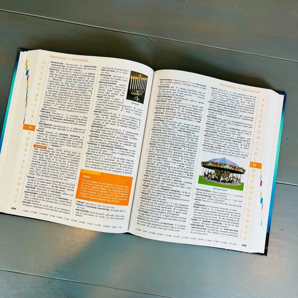 Merriam-Webster's Elementary Dictionary (2019 Hardcover) - Picture 4 of 8